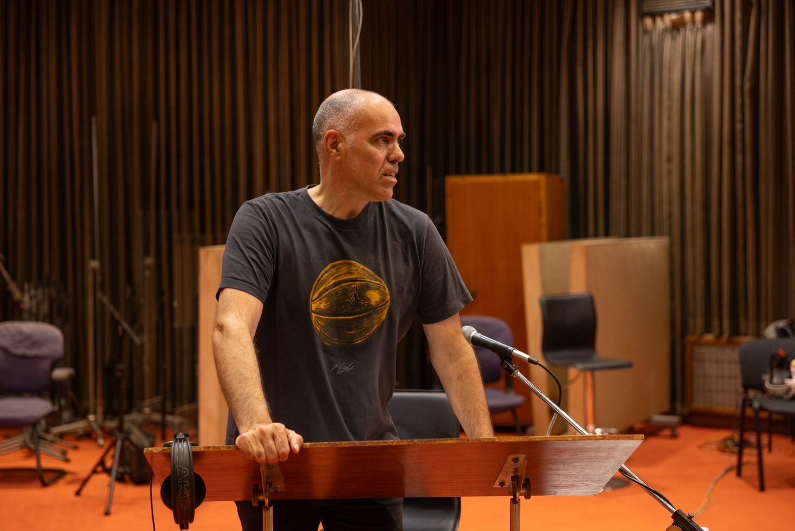 Antonis Skokos at the conductor podium